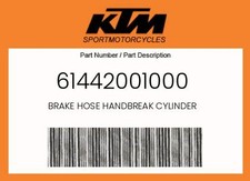 KTM Genuine Brake Hose Handbreak Cylinder - 6...