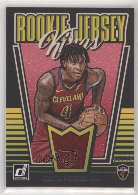 2019-20 Panini Donruss Rookie Jersey Kings /75 Kevin Porter Jr #RJK-KPR 4i1