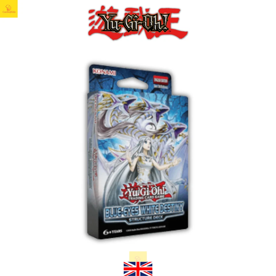 Yu-Gi-Oh Structure Deck Blue Eyes White Destiny Unlimited English Sealed SDWD