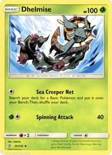 Dhelmise 20/236 : Uncommon Mint/Near Mint Pokemon Card : SM11: Unified Minds