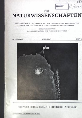 Affinity Chromatography of Biological Macromolecules; in: 58. Jg. Heft 8 Die Nat