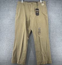 Dockers D3 Classic Fit Flat Front Pants Men Size 36x30 Khahi Casual NEW