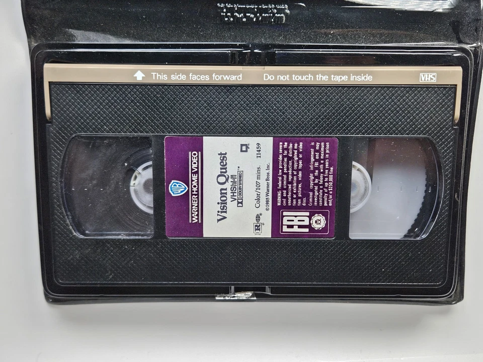 VHS TAPE Vision Quest Warner Home Video 1985 11459 - Image 3 of 3