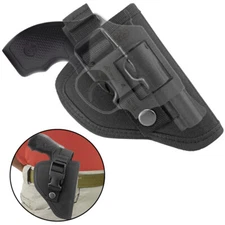Tactical Belt Clip Revolver Holster Fits .22 /.38 J Frame Snub Nose 2" Revolvers