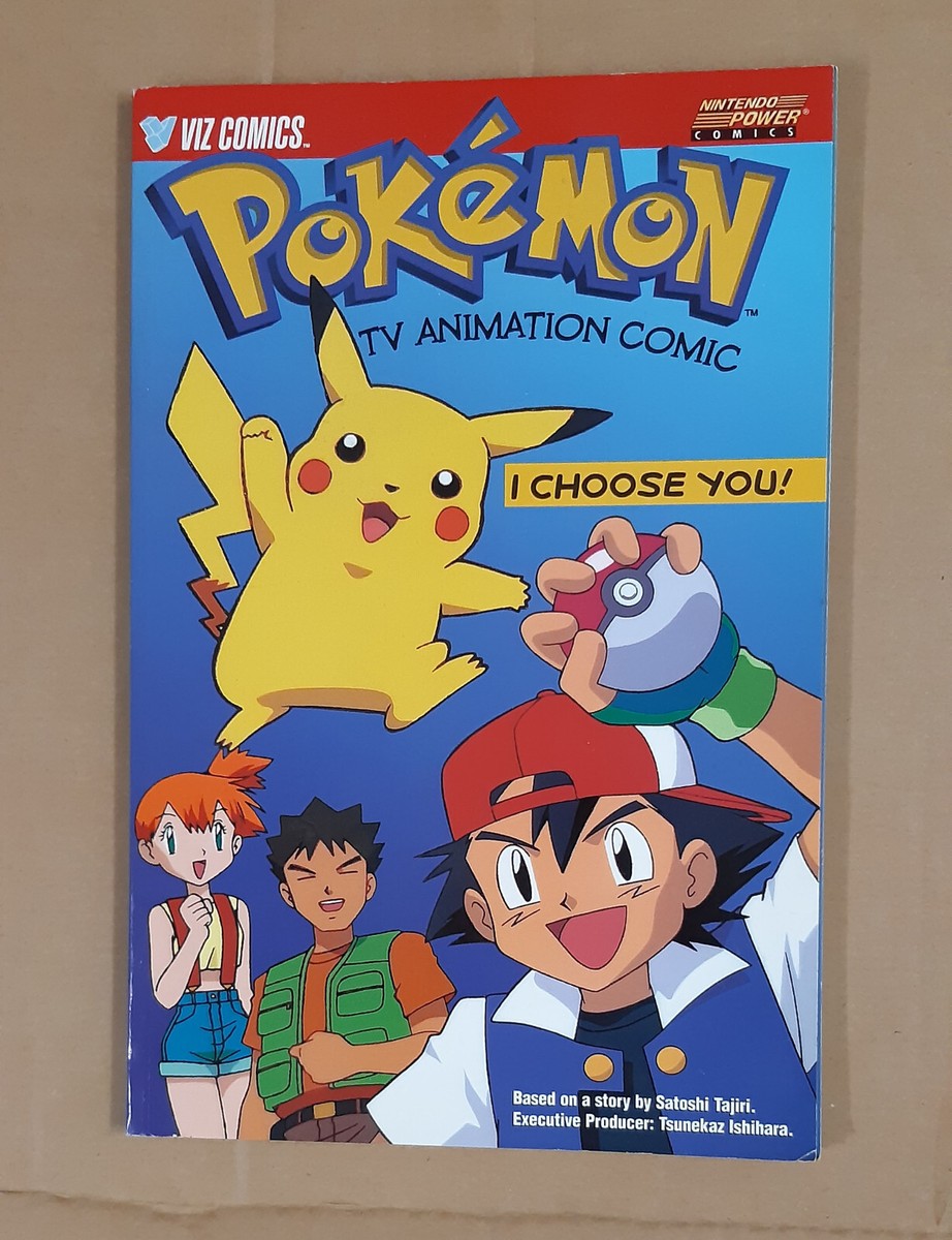 Vintage Viz Nintendo Pokemon TV Comic - I Choose You! Paperback