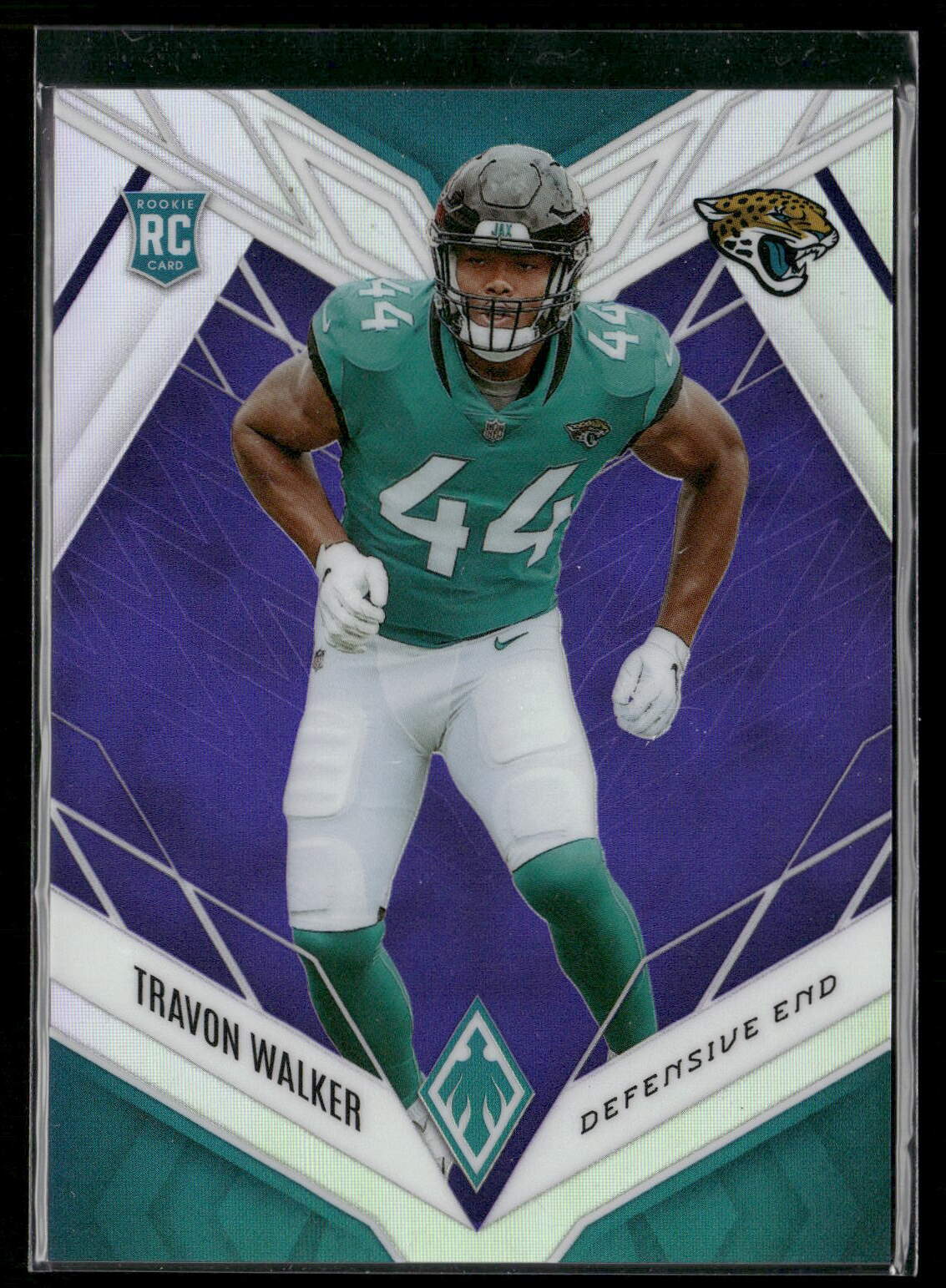 Travon Walker 2022 Panini Phoenix #125 49/125 Purple Jacksonville Jaguars