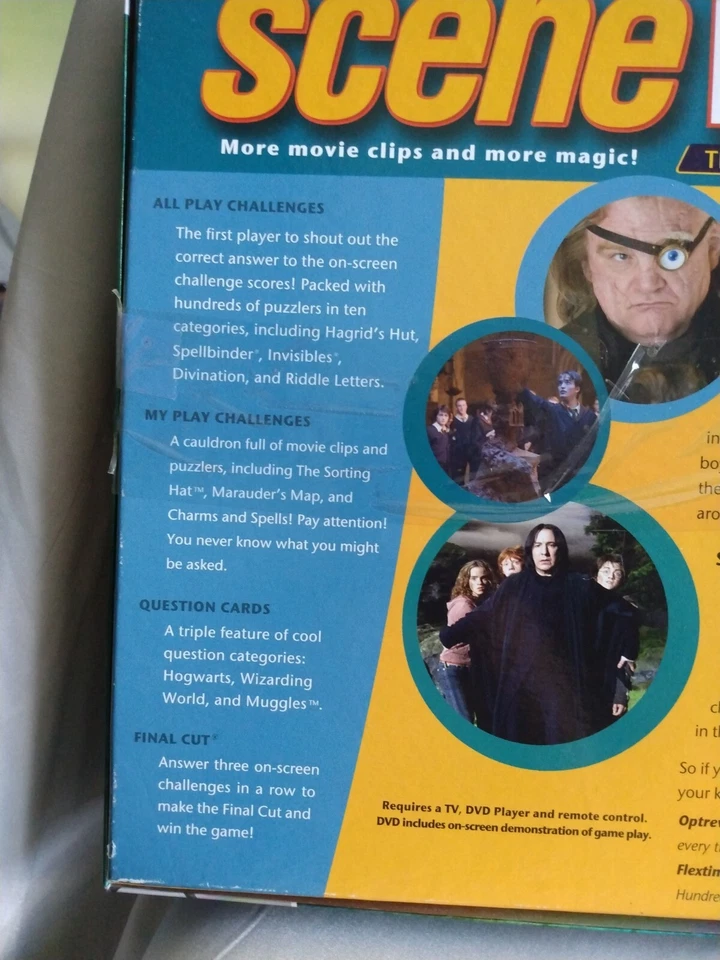 Harry Potter Scene It 2nd edition DVD Board Game 100% complete - Image 4 of 4