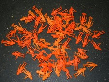 Rare Multiple Toymakers Lot of Space Men Figures Orange