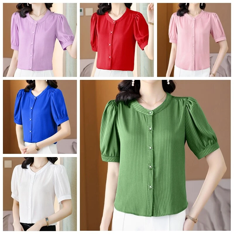 T-shirt slim fit da donna con manica raglan, viola, S