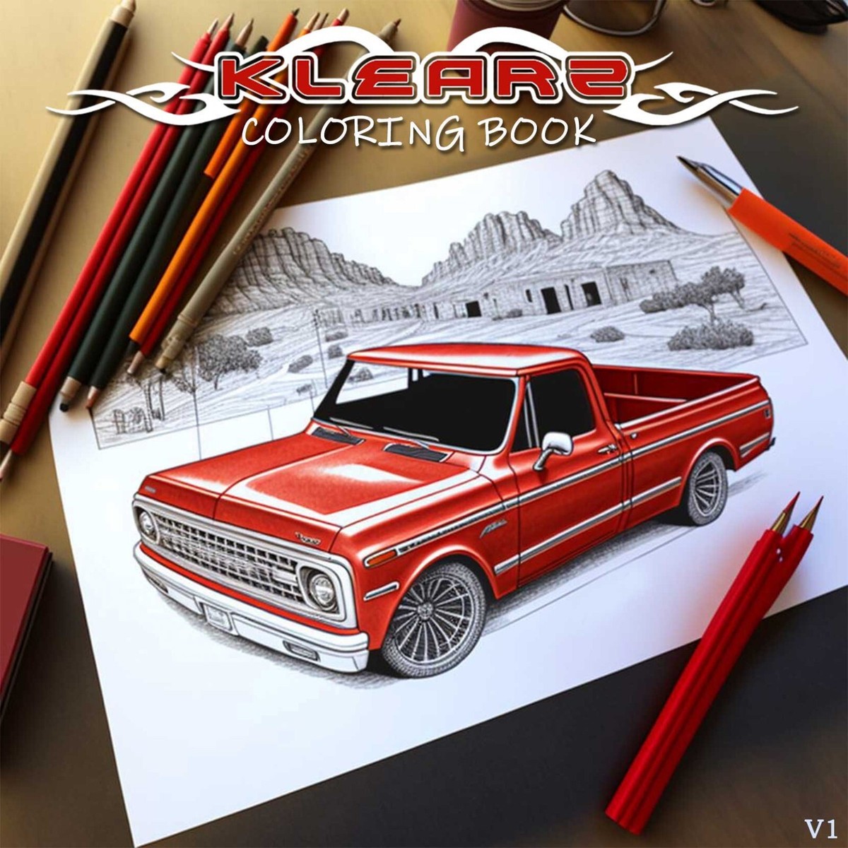Chevy Pickup Truck Coloring Pages