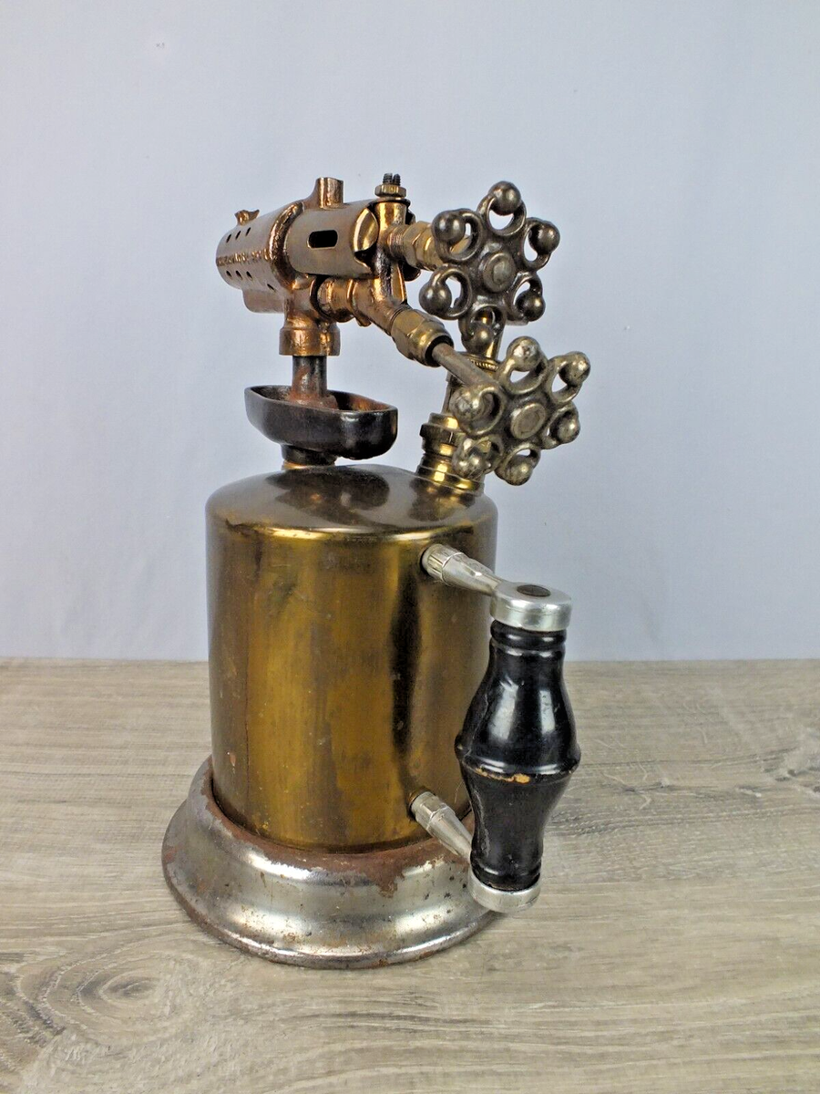 BLOW UP 田名網敬一 1963-1974 Antique 1902 Clayton & Lambert Brass Blow Torch Made in USA