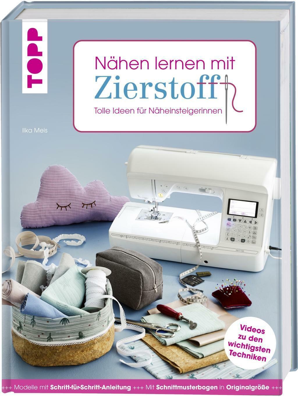 Thumbnail - Nähen Lernen Mit Zierstoff | Buch | 9783772481444