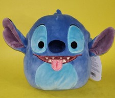 Squishmallows Stitch Squad Disney Stitch Sticking Out Tongue 6.5" NWT