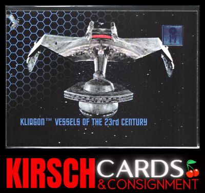 Klingon Vessels 23rd Century Ships 1995 SkyBox 30 Years of Star Trek Phase 1 #21