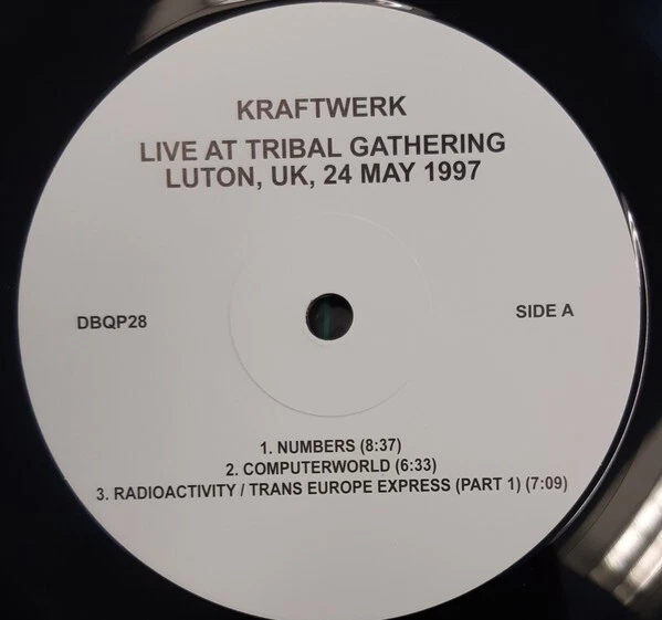 Kraftwerk – Live At Tribal Gathering, Luton, UK 24 May 1997 NEW SEALED VINYL LP Foto 3 de 4