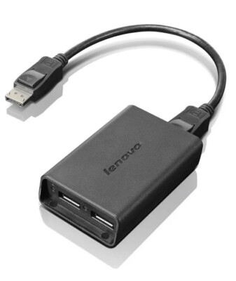 LENOVO 0B47092 DISPLAYPORT TO DUAL-DISPLAYPORT ADAPTER
