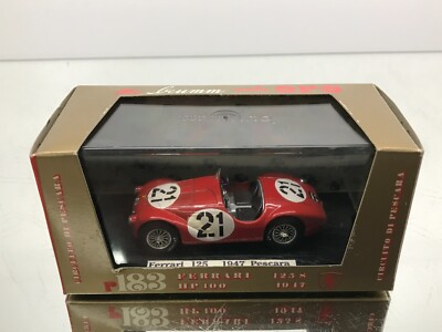 BRUMM R183 FERRARI 125S 1947 #21 PESCARA -RED 1:43- GOOD IN BOX