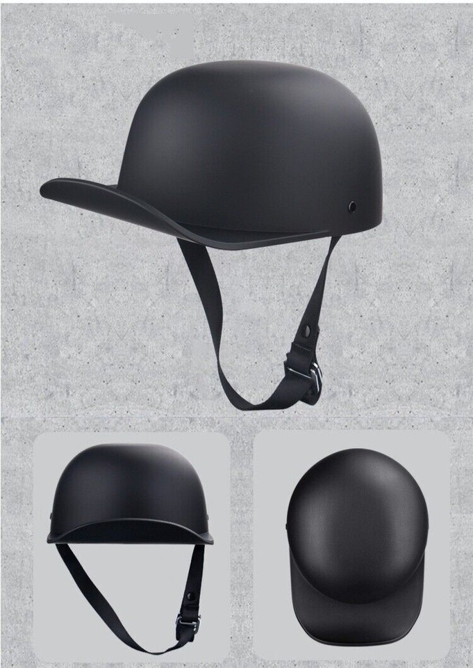 Motorcycle Helmets Retro Baseball Cap Half Helmets DOT Moped Jet Helmet