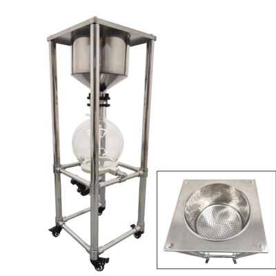 Vacuum Buchner Funnel 10L Stainless Steel Filter Laboratory ...