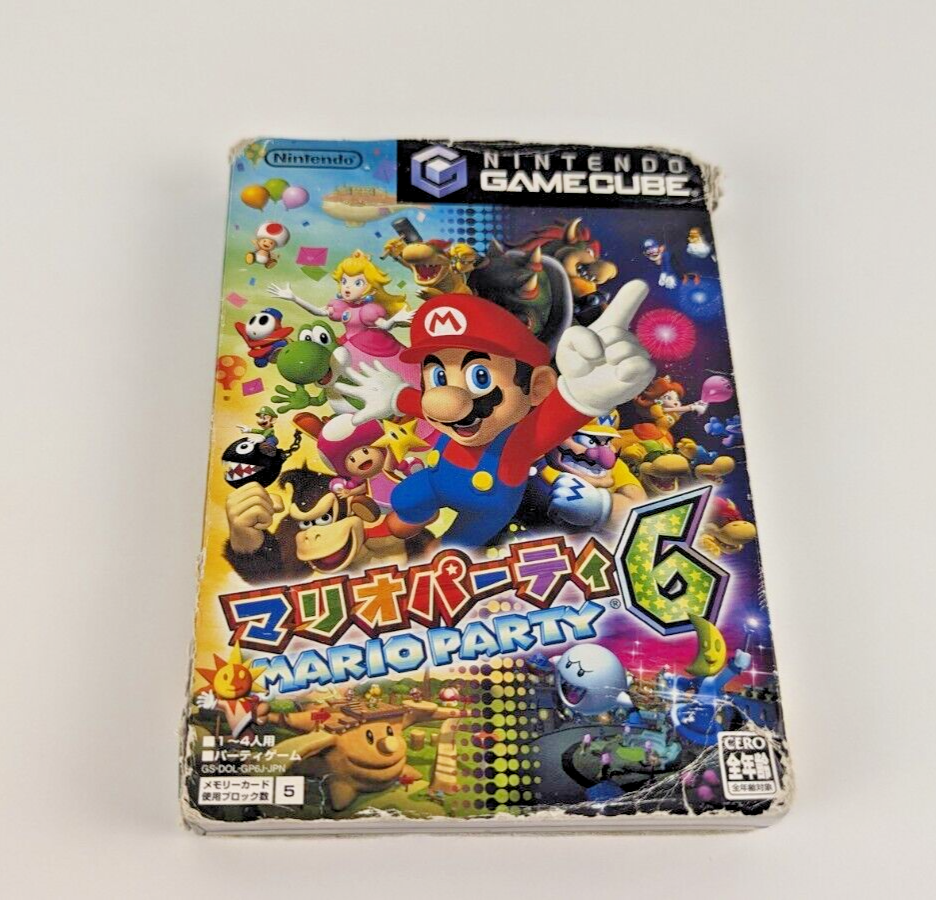 Mario Party 6 Nintendo GameCube 2004 Japan Import Complete | eBay