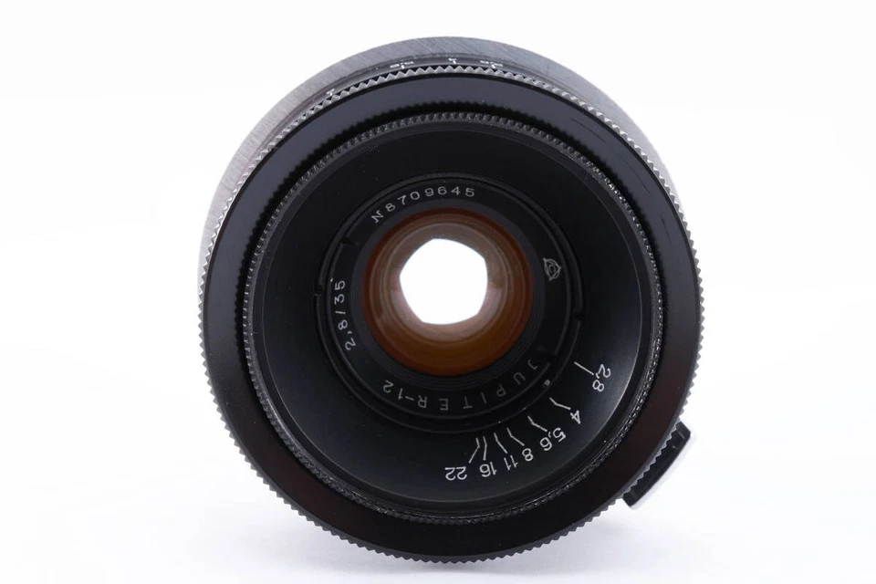 [Отличное+++++] Jupiter-12 35 мм f/2.8 широкий объектив из Японии черный цвет - Изображение 2 из 4