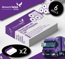 Tachograph rolls (6 rolls) Network Telex Tachograph  Rolls (2 box)