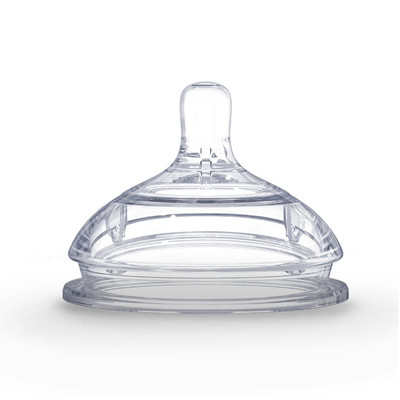 Silicone Replacement Nipple, Fast Flow, 6+ Months, 2 Count
