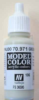 Vallejo Model Color Paint: 17ml  Grey Green Grey 70971 (M106)