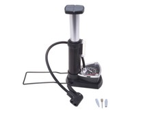 Filmer Premium 49340 Fußluftpumpe mit Drucka...