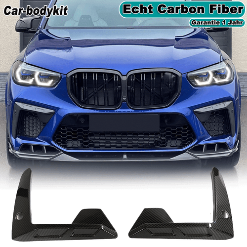 Aletas de ventilación de aire de carbono DRY para BMW F95 X5M F96 X6M  - Imagen 1 de 13