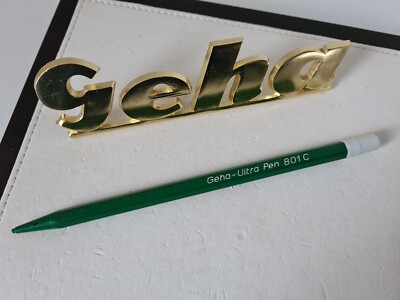 Geha Ultra Pen 801 C Drehfarbstift dunkelgrün Buntstift mit Drehmechanik RAR