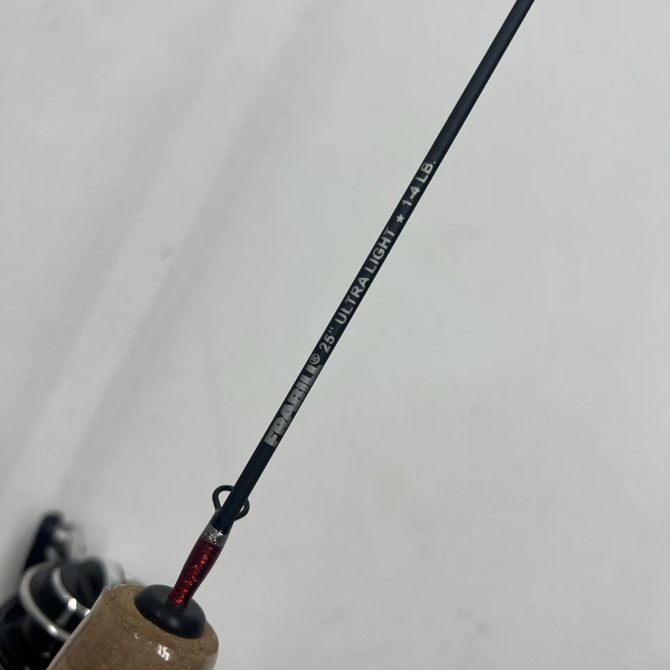 Frabill 25" Ultra Light Action, Spinning Ice Fishing Combo Bobber Tip - Image 3 of 4