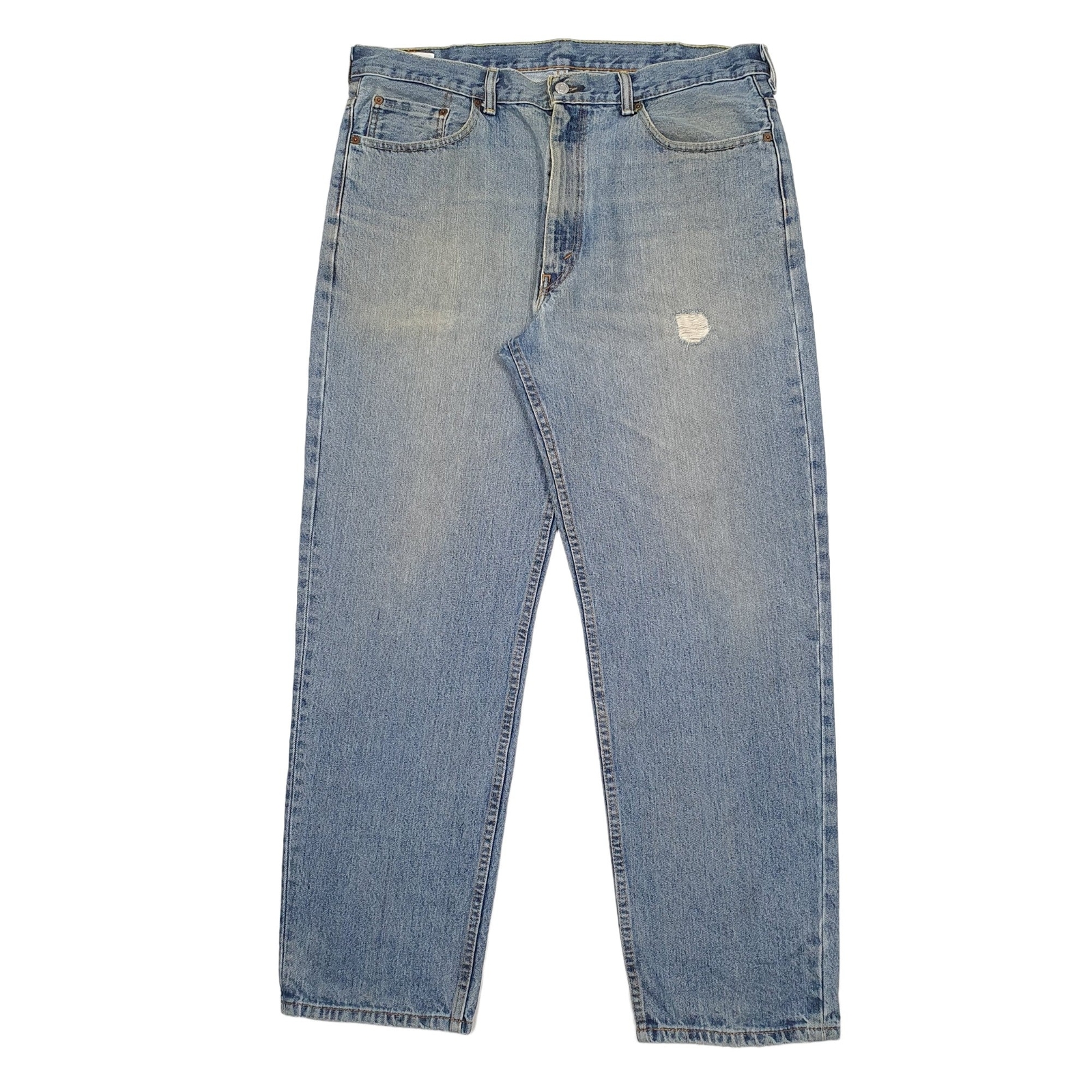 LEVIS 550 Jeans Relaxed Fit Blue Denim Trousers Mens W38 L32 image 2