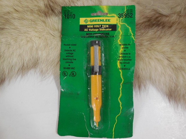 Greenlee Voltage Detector Model 1010 50v AC to 600v AC Max for sale