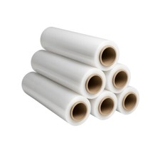 6x Strechfolie Rollen 500mm x 250 m Stretchfolie Palettenfolie Strech Folie Hand