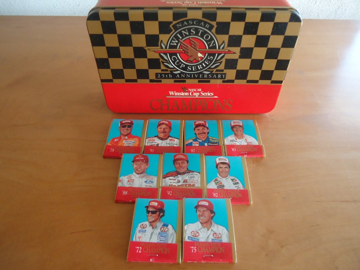 WINSTON CUP SERIES 25TH ANNIVERSARY CUP CHAMPIONS SET OF 50