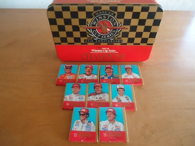 WINSTON CUP SERIES 25TH ANNIVERSARY CUP CHAMPIONS SET OF 50