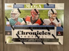 2020 Panini NFL Chronicles Football FACTORY SEALED Mega Box - Burrow, Herbert