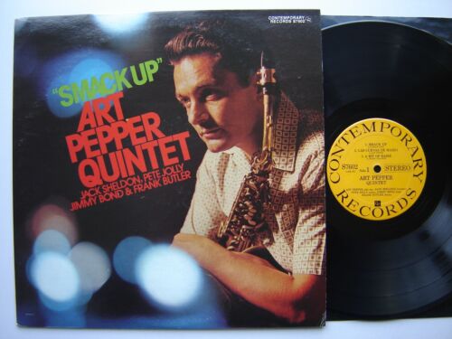 ART PEPPER QUINTET  "SMACK UP" 1970s Press U.S  Contemporary  Play Tested - Picture 1 of 5