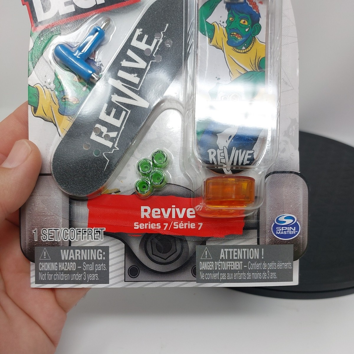 Tech Deck Revive Series 7 Aaron Kyro Zombie Spinmaster Fingerboard