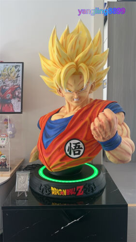 Huge 88cm H Son Goku GK Figure Resin Bust Statue Recast Ver. Collectible Stocked - Picture 2 of 13