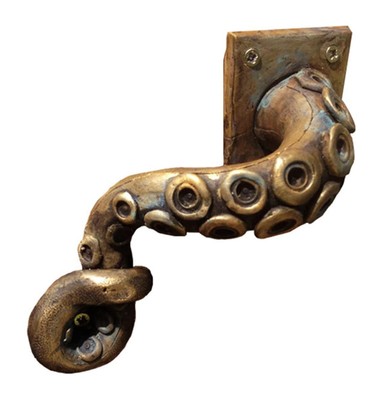 Octopus Door Knob Handle - Punk Retro Octopus Tentacle Door Handle