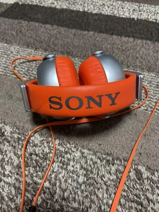 Sony MDR-XB610 EXTRA BASS 40mm Driver Headphones Orange Tested