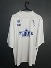 LEEDS UNITED 1995/1996 HOME FOOTBALL SHIRT ASICS VINTAGE JERSEY SIZE XXL ADULT