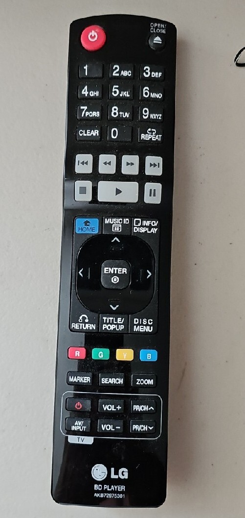 LG BD550 Network Blu-Ray DVD Player W/ Remote Dolby Digital