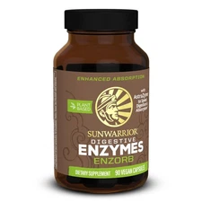 Sunwarrior Digestive Enzymes Probiotic | Plant Based & Vegan with Spore Based...