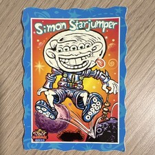 Glow Zone Space Oddbodz SD-11 Simon Starjumper Trading Card EN