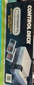 Nintendo NES Control Deck Console W/ Box 2 Controllers & Cables - Recapped WORKS