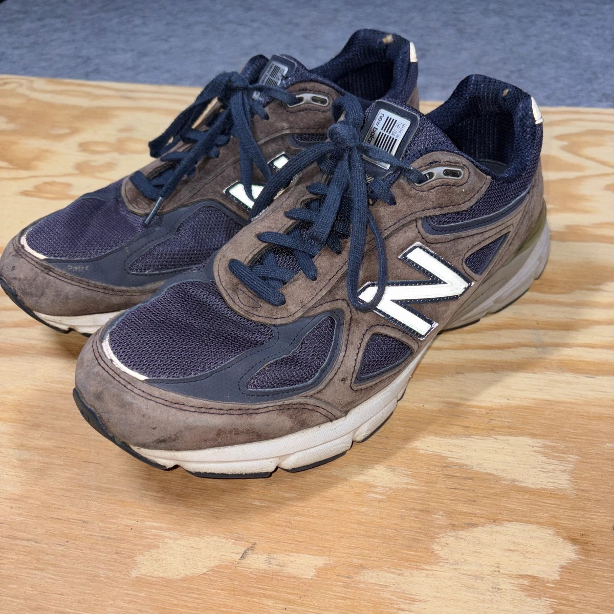 New Balance 990v4 Made in USA Grey Navy for Sale | Authenticity