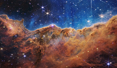 Carina Nebula James Webb Space Telescope JWST Space Photo Poster Art Print XL